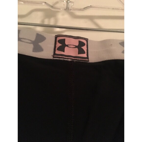 Under Armour Heat Gear Women's Fast Pitch Slider Shorts Baseball Size L Black - Picture 7 of 8